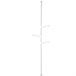 Tendedero perchero portátil vertical tubo extensible Klack® Blanco