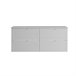 Mueble bajo lavabo encimera Soline 120 Blanco