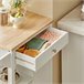Carrito de Servir FKW46-WN SoBuy Blanco