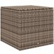 Baúl de Exterior Acero, PE Outsunny Marron