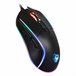 Ratón Gaming con LED DeepDarth Negro