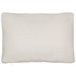 Beliani Cojín decorativo SVEN 30x50 Blanco/ Negro