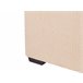 Beliani Cama con somier Bouclé MARMANDE 86x214 Beige