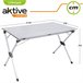 Mesa plegable aluminio para camping Aktive Camping Gris