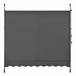 Toldo articulado con armazón enrollable 250x118 Gris