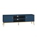 Mueble TV 2 puertas 1 Thalia 160 Azul