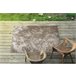 Alfombra de cuerda sisal FLOORLUX 20491 Flores 120x170 Beige