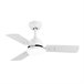 Ventilador De Techo Metal Serie Portico Blanco