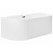Beliani Bañera GOCTA 167x73 Blanco