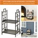 Soporte para Leña Metal Outsunny, hogar - climatización Negro