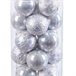 Bolas de Navidad Plateado
