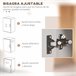 Alacena de Cocina Melamina de Madera HOMCOM, hogar - cocina Blanco