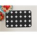 Pack 2 manteles individuales Cruces Negro