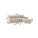 Chaise longue convertible en cama AZZURO Beige