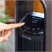 Ventilador de torre EnergySilence 9190 SkyLine Ionic Connected Cecotec Negro