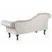 Beliani Chaise longue izquierdo Terciopelo LATTES Azul/ Verde