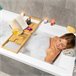 Bandeja para Bañera de Bambú Extensible Multicolor
