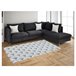 Acomoda Textil – Alfombra Vinílica Hidráulica para Hogar. 80x150 Azul Claro