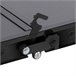 Aktive Mesa plegable camping maletín pequeña Negro