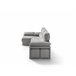 Chaise longue con arcon DIWY Gris