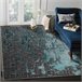 Alfombra DE LUXE moderna 2079 Ladrillo - Structura 140x190 Verde
