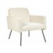 Beliani Sillón NARKEN Crema
