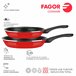 Sartenes FAGOR Optimax Rojo