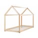 Beliani Cama con somier Madera de pino TOSSE 98x200 Blanco
