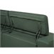 Beliani Sofá de 2 plazas Poliéster ULVEN Verde Oscuro