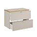 Mueble bajo lavabo encimera Alba 80 Beige