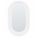 Beliani Espejo MASSILLY 43x4 Blanco