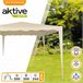 Cenador crema 300x300x240 Aktive Garden Crema