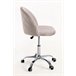 Silla Vint Terciopelo Office Gris
