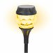 Aktive Set de 2 balizas solares LED 5-10 lúmenes Negro