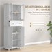 Alacena de Cocina MDF HOMCOM, hogar - cocina Blanco