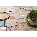 Alfombra FUN Dino para niños dinosaurios 240x330 Beige