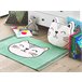 Beliani Alfombra para niños HOWRAH Verde