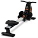 Máquina Remo Trainer IMPULSE Resistencia Magnética Plegable Fitness En Casa. Gridinlux Negro
