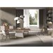 ANGEL CERDA Mesa comedor rectangular y madera Beige