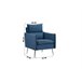 Sillón decorativo MINERVA Azul