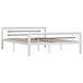 Estructura de cama de metal 160x200 Estructura de cama de metal 160x200 Blanco