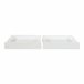 Set de 2 cajones debajo de la cama Ydre con ruedas 