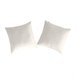 2 Fundas de almohada de algodón CASUAL 80x80 Beige