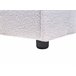 Beliani Cama con somier Bouclé LINARDS 230x242 Blanco