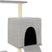 Árbol Para Gatos Gris