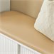 Banco Zapatero con Puertas Correderas FSR116-W SoBuy Blanco