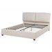 Beliani Cama con somier Poliéster BELFORT 171x212 Beige