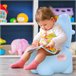 Orinal Infantil TPE, Plástico HOMCOM Azul