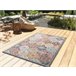 Alfombra de exterior/interior estilo vintage LUNA - ATTICGO 200x290 Multicolor