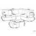 Beliani Conjunto longue RIMA III Arena